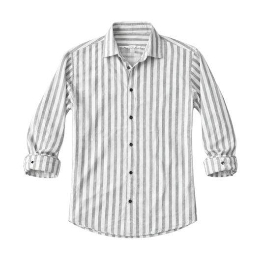 Stripped Grey Shirt