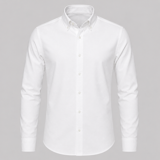 White Oxford Formal Shirt